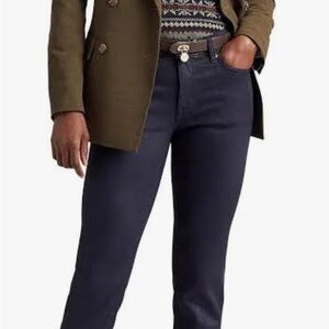 Lauren Ralph Lauren High Rise Coated Jeans